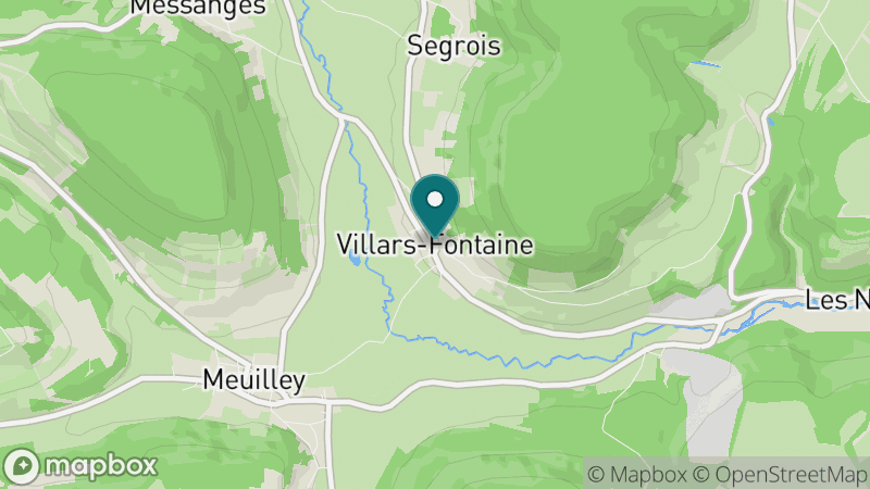 Carte - Villars Fontaine