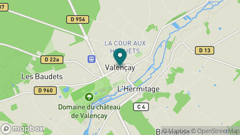 Carte - Valencay