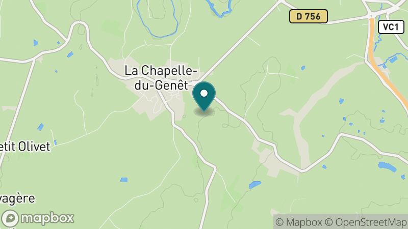 Carte - La Chapelle-du-Genêt