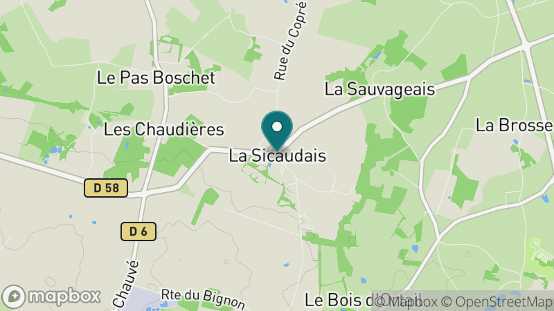 Carte - La Sicaudais