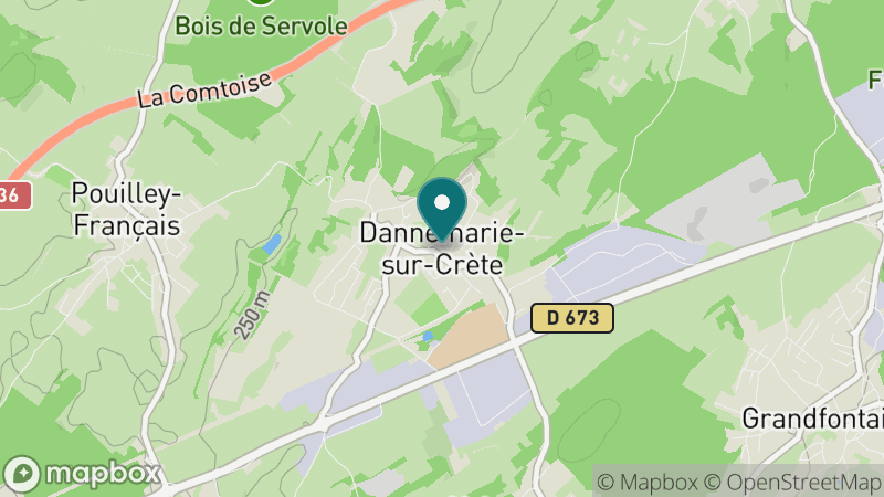 Carte - Dannemarie Sur Crete