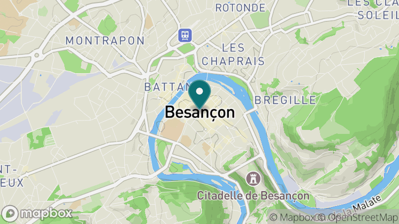 Carte - Besancon