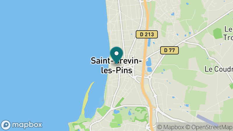 Carte - Saint Brevin Les Pins