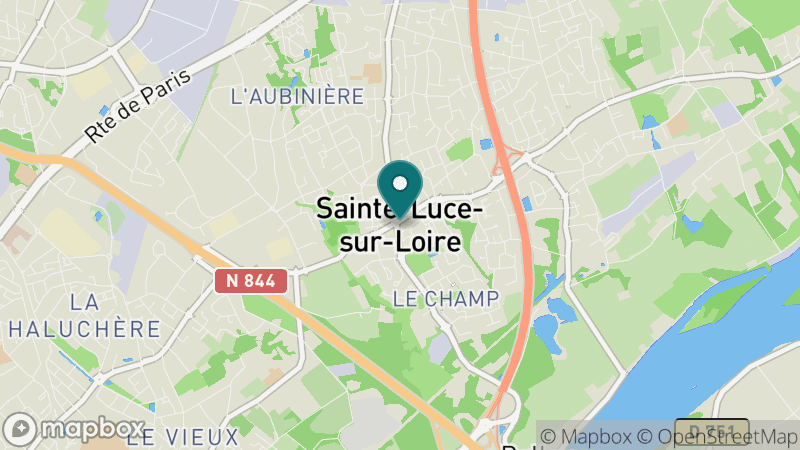 Carte - Sainte Luce Sur Loire