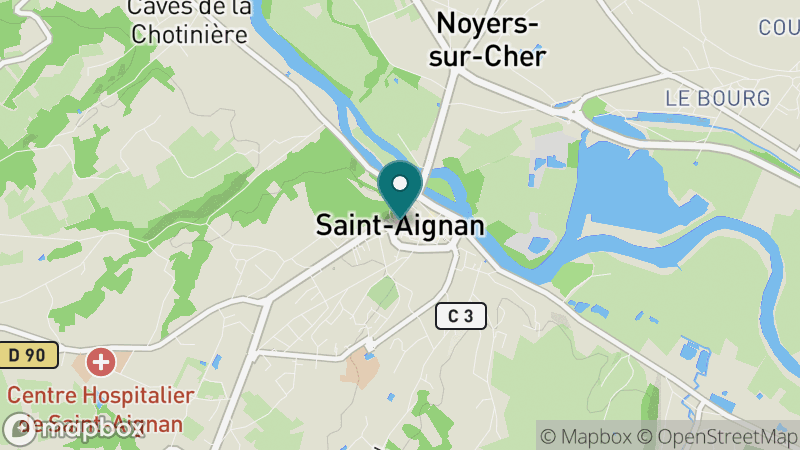 Carte - Saint Aignan