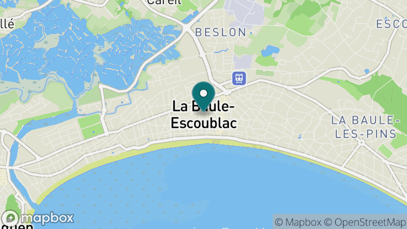 Carte - La Baule-Escoublac