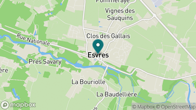 Carte - Esvres