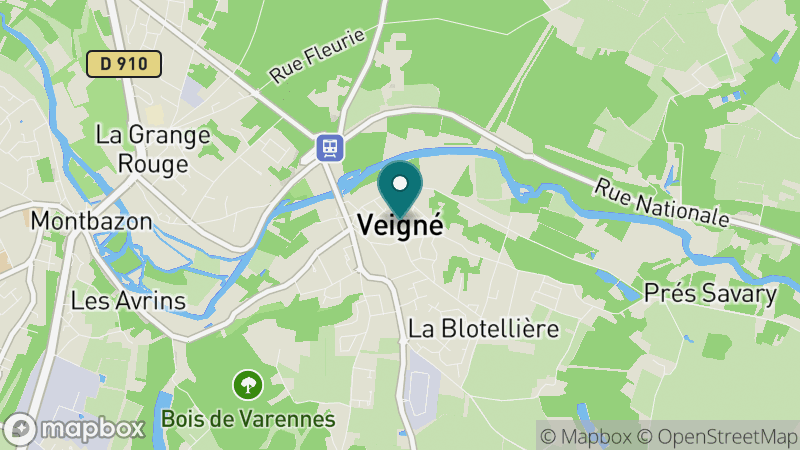 Carte - Veigné