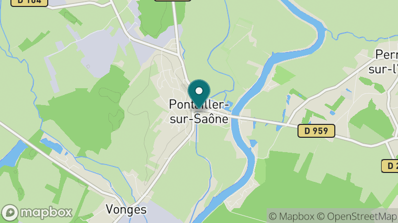 Carte - Pontailler Sur Saone