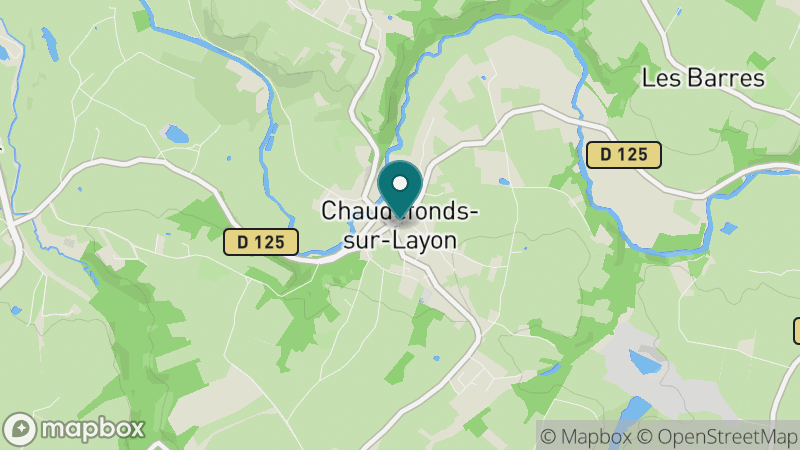 Carte - Chaudefonds-sur-Layon