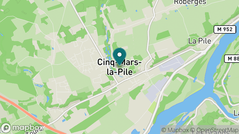 Carte - Cinq Mars La Pile