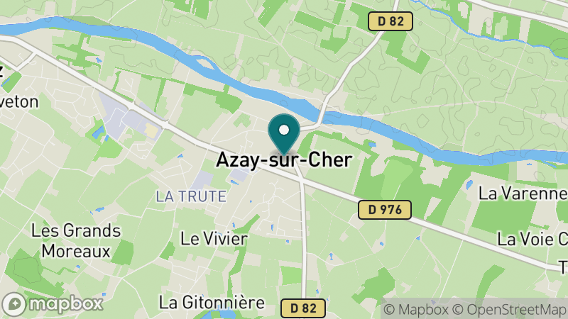 Carte - Azay Sur Cher