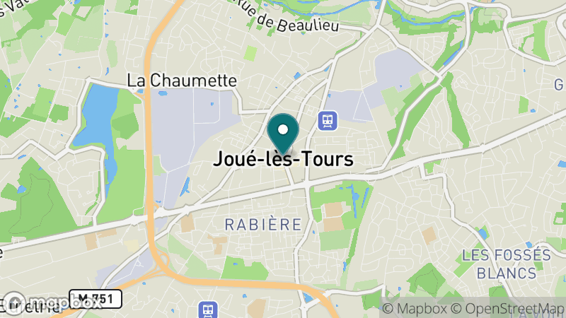 Carte - Joué-lès-Tours
