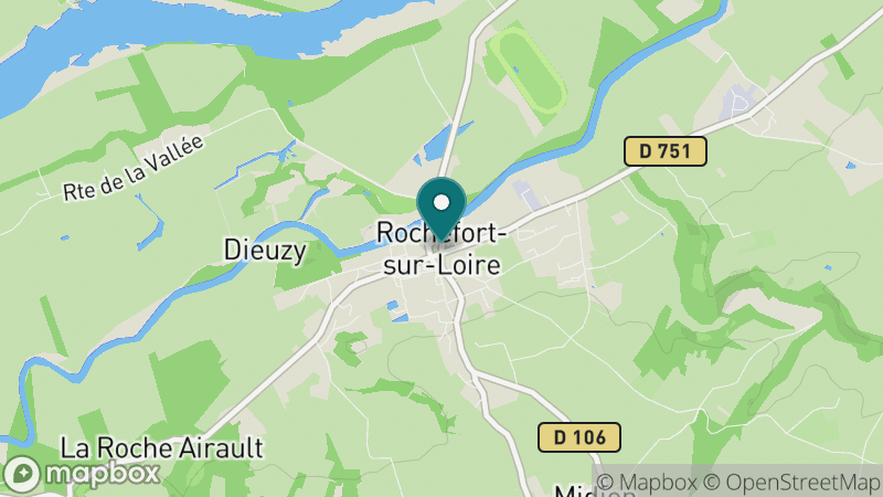 Carte - Rochefort Sur Loire