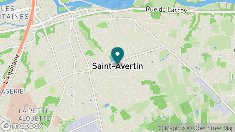 Carte - Saint Avertin