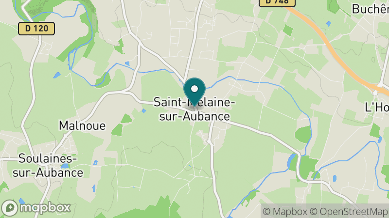 Carte - Saint Melaine Sur Aubance