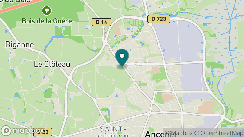 Carte - Ancenis-Saint-Géréon