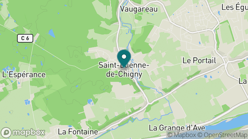 Carte - Saint Etienne De Chigny