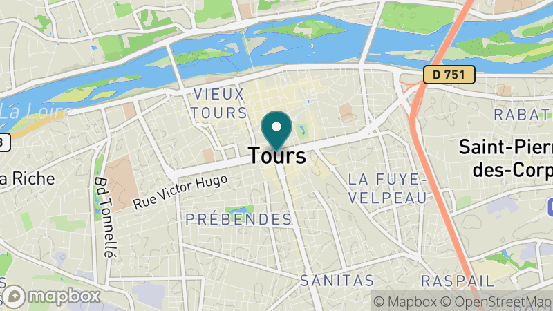 Carte - Tours