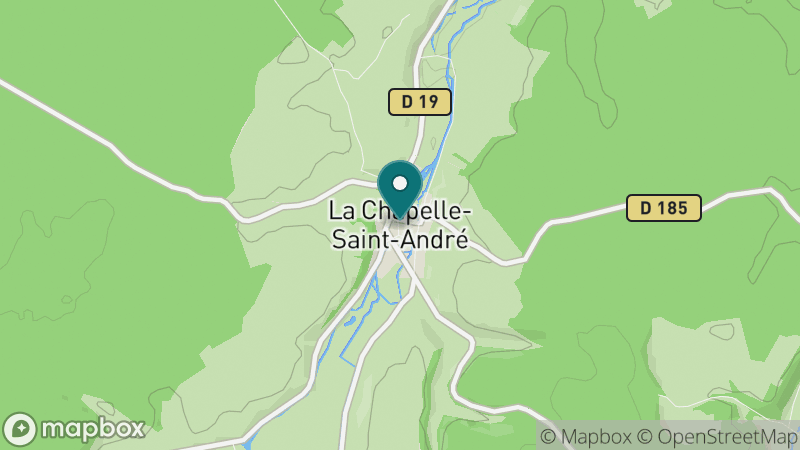 Carte - La Chapelle Saint Andre