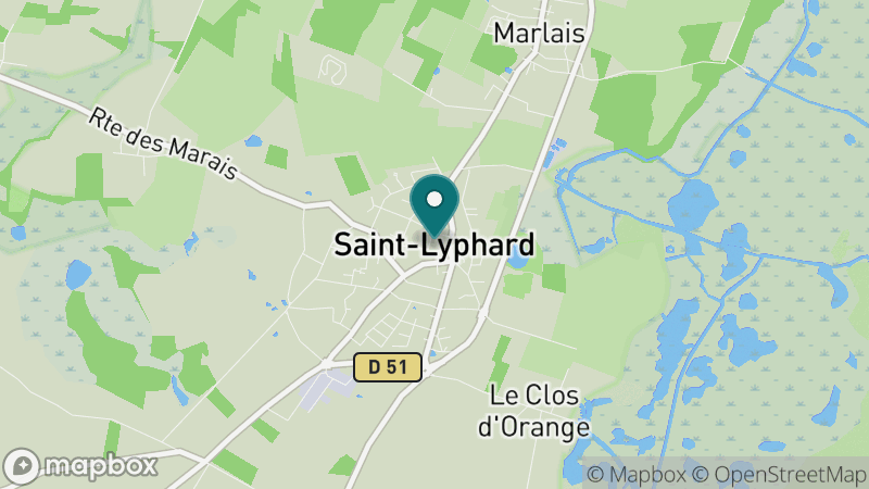 Carte - Saint Lyphard