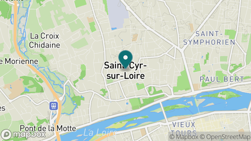 Carte - Saint Cyr Sur Loire