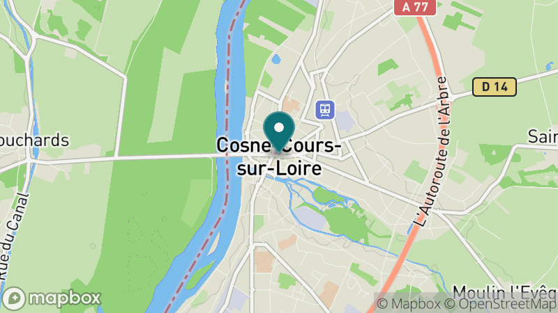 Carte - Cosne Cours Sur Loire