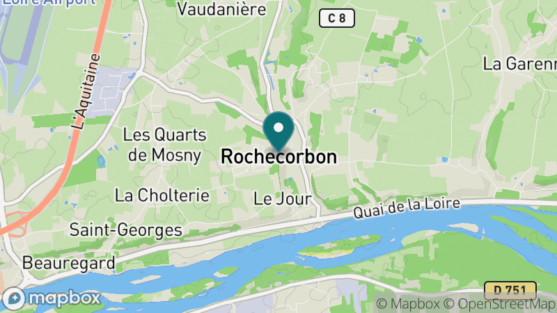 Carte - Rochecorbon