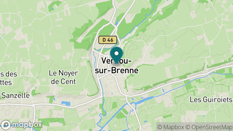 Carte - Vernou Sur Brenne