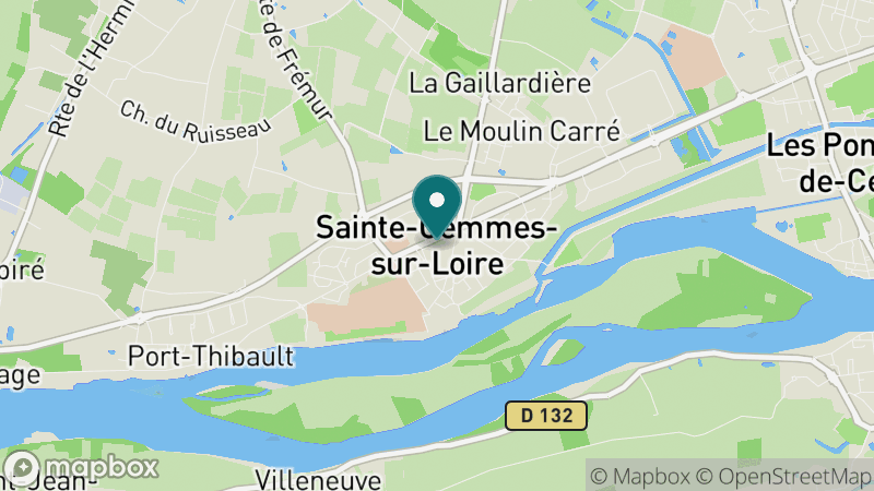 Carte - Sainte Gemmes Sur Loire