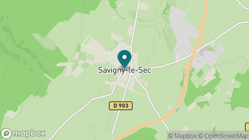 Carte - Savigny Le Sec