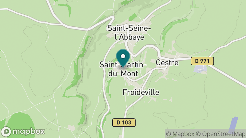 Carte - Saint Martin Du Mont
