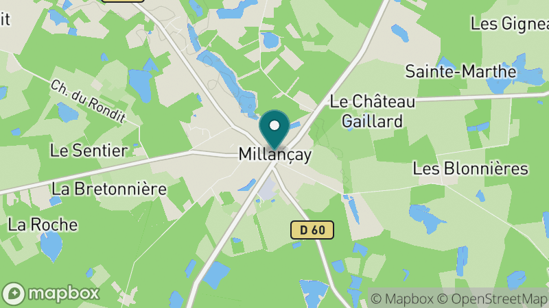 Carte - Millancay