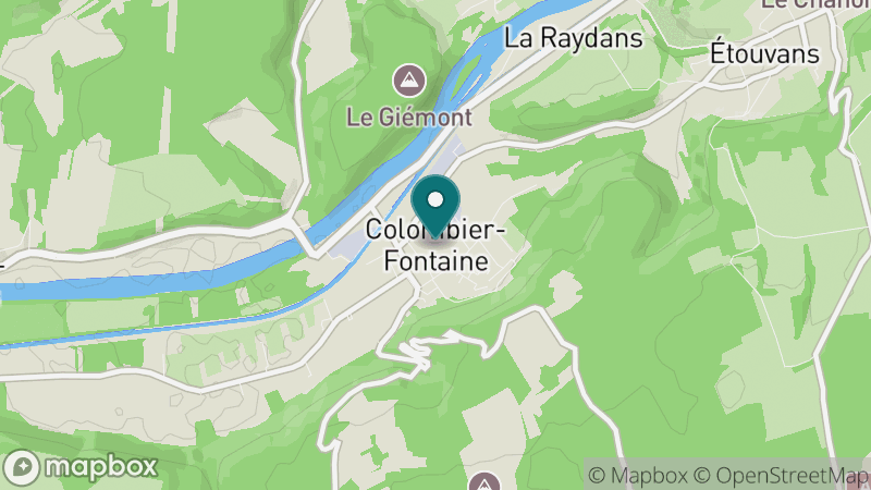 Carte - Colombier Fontaine