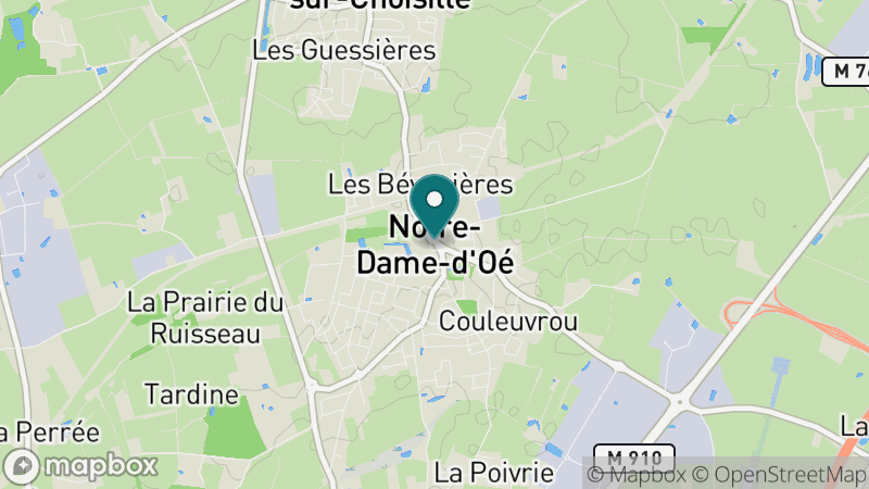 Carte - Notre Dame D'oe