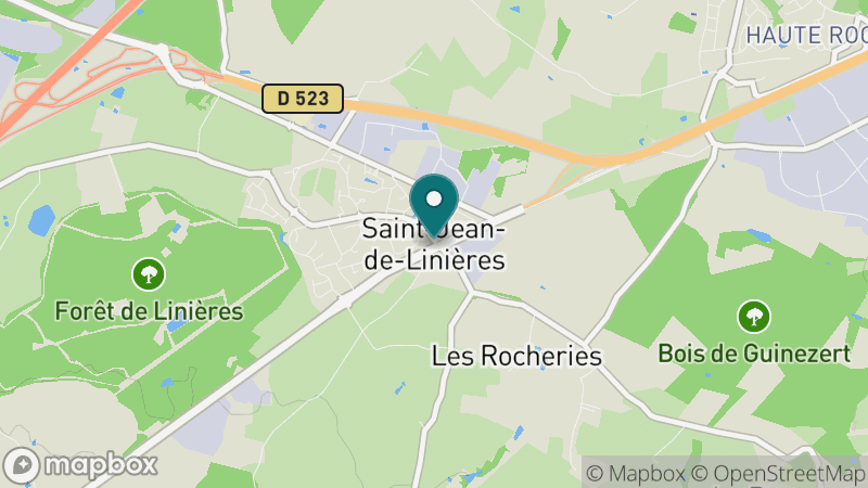 Carte - Saint Jean De Linieres