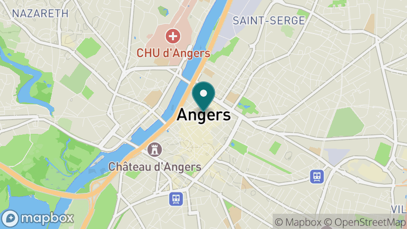 Carte - Angers
