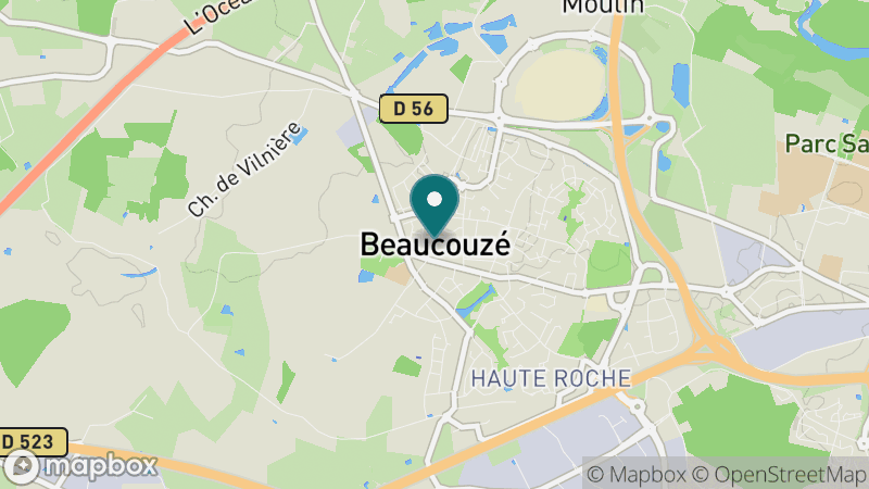 Carte - Beaucouze