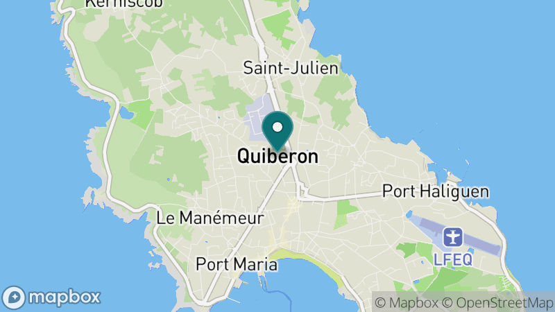 Carte - Quiberon
