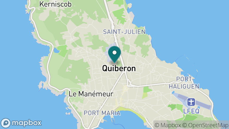 Carte - Quiberon