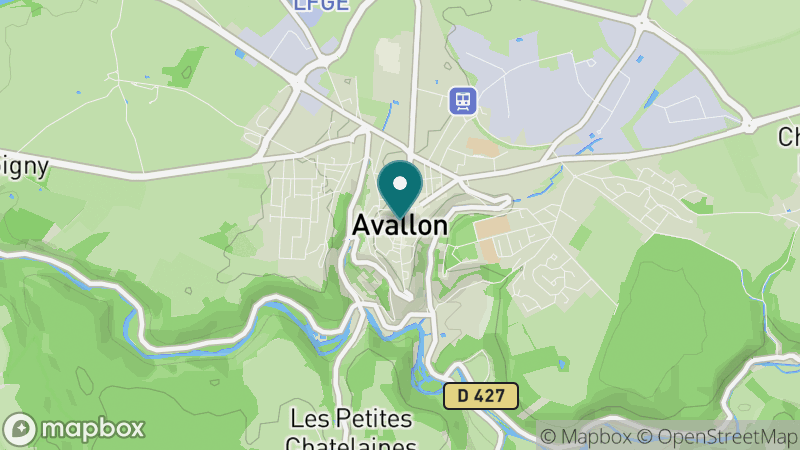 Carte - Avallon
