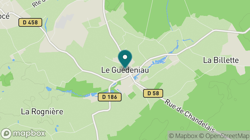 Carte - Le Guedeniau