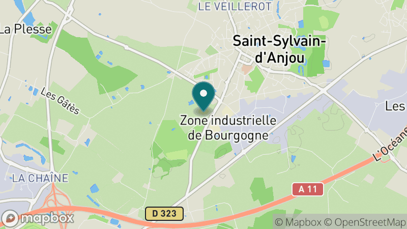 Carte - Saint Sylvain D'anjou