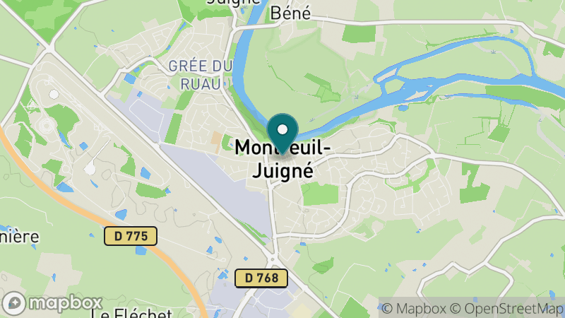 Carte - Montreuil Juigne