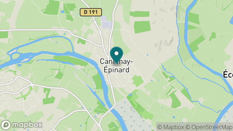 Carte - Cantenay Epinard