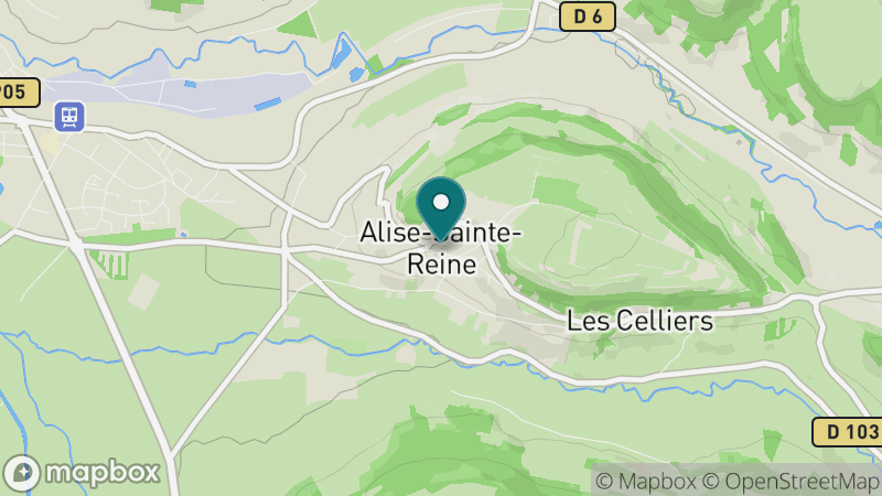 Carte - Alise-Sainte-Reine