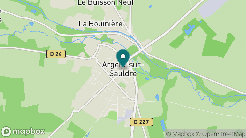 Carte - Argent-sur-Sauldre