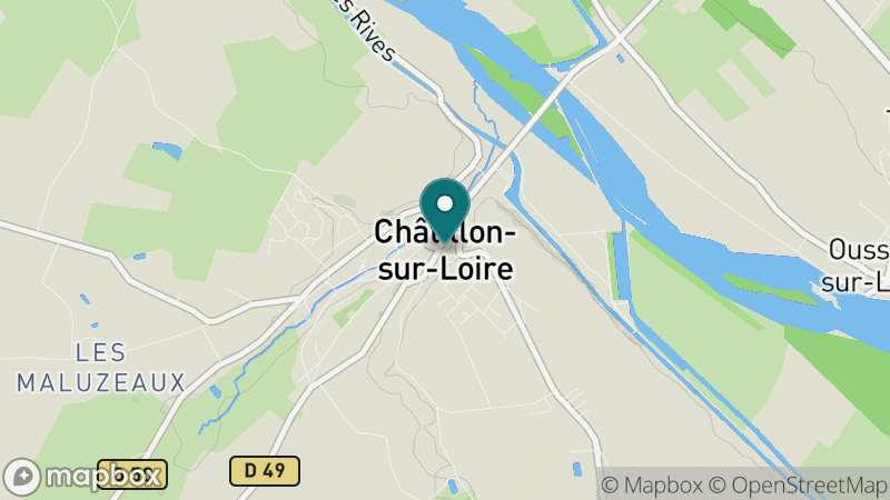 Carte - Chatillon Sur Loire