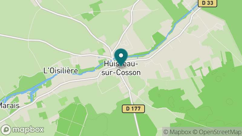 Carte - Huisseau Sur Cosson