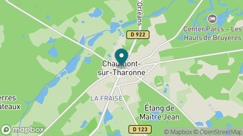 Carte - Chaumont Sur Tharonne